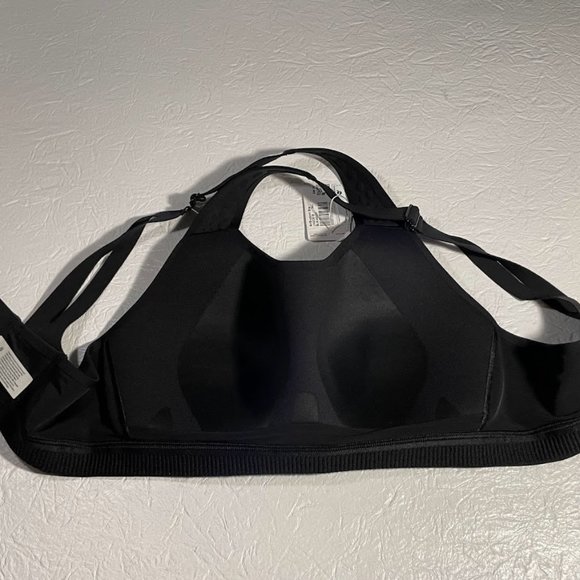 NEW Lululemon Air Support High Support Bra Size 34D Black Crisscross Back Straps - Picture 7 of 13
